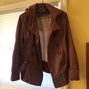 Burgundy Jacket